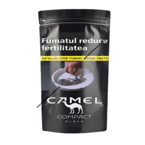 Tutun Camel Compact Black la pungă